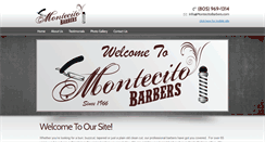 Desktop Screenshot of montecitobarbers.com